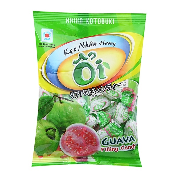 KẸO NHÂN HƯƠNG ỔI HAIHA-KOTOBUKI GÓI 95G