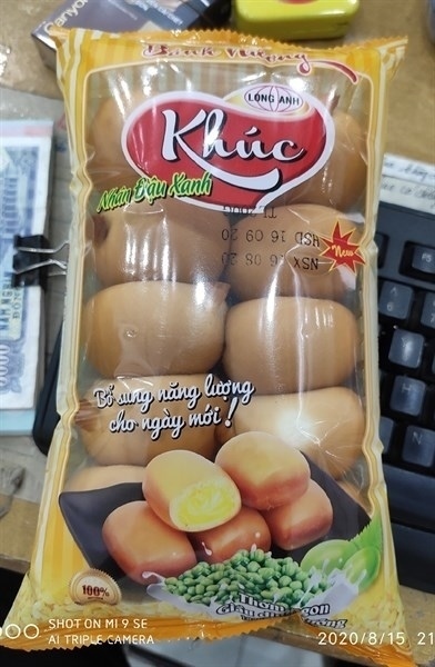 BÁNH MÌ SANWICH NHÂN CỐM SỮA TỐ