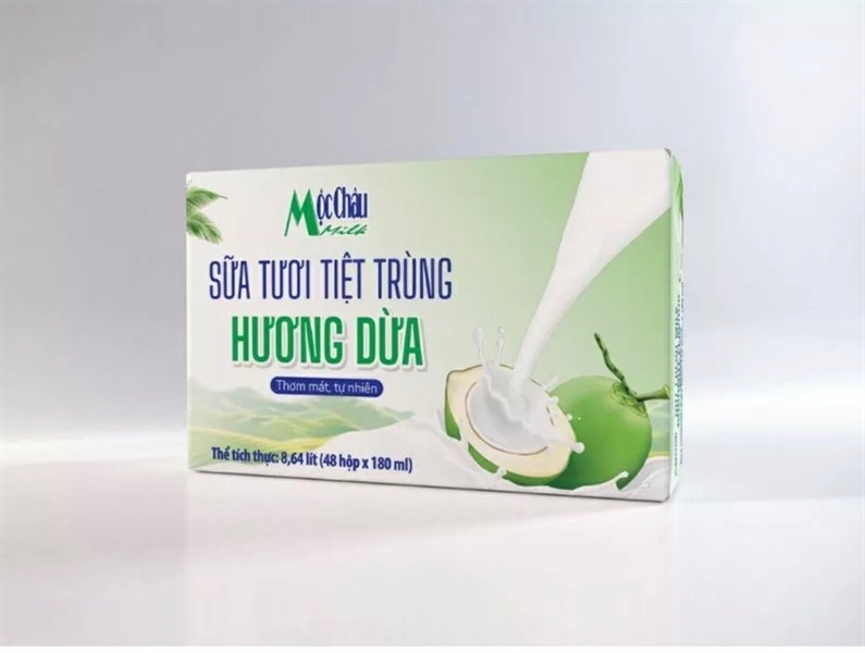 Sữa Mộc Châu hương Dừa110ml