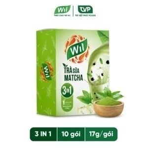 TRÀ HÒA TAN WIL TRÀ SỮA MATCHA 170G