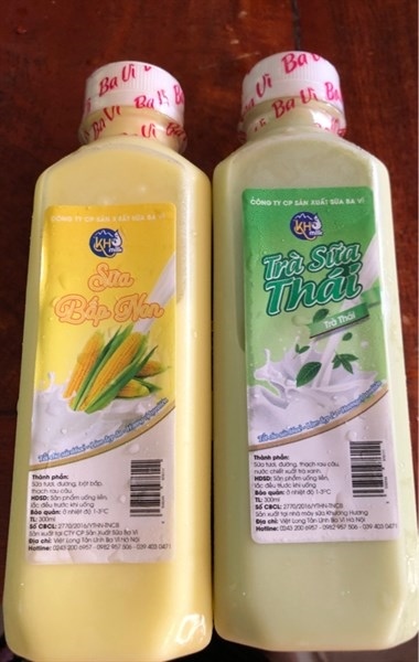 Trà sữa đặc sản Ba Vì