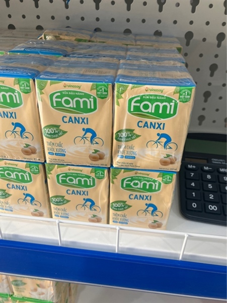 SỮA ĐẬU NÀNH FAMI CANXI 200ML