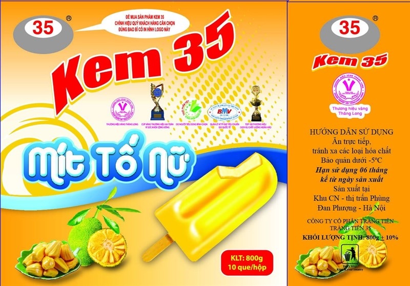 Kem mít tố nữ · Kem 35