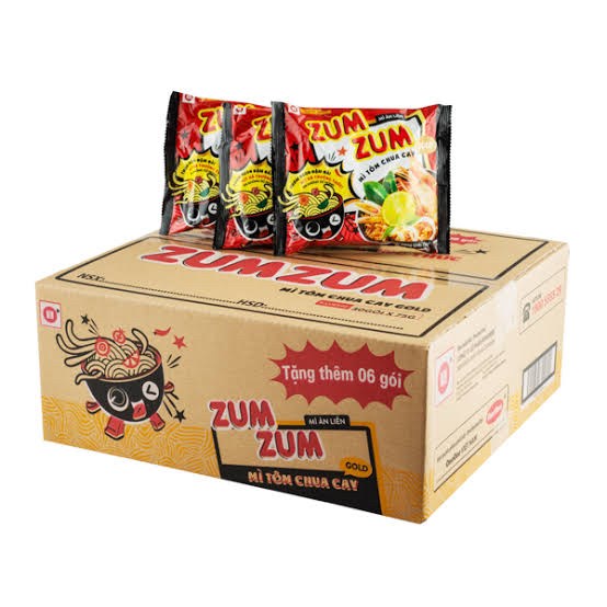 MÌ TÔM ZUM ZUM 1 thùng 30 gói