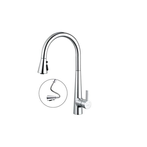 Caesar K905 Vòi bếp nóng lạnh, dây rút
