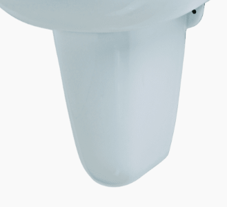 Caesar P2443 Chân lửng chậu treo tường (L2152/L2365)