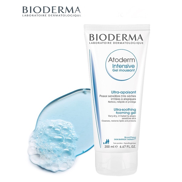 SRM Da Khô ATODERM Gel Moussant 200ml