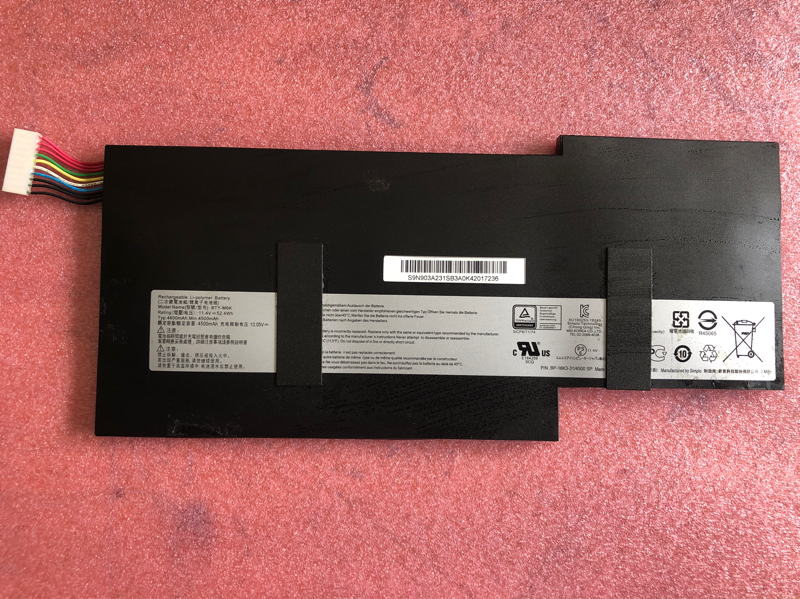 PIN MSI ( BTY-M6K ) 7RG 7RG-005 GF63/MS-16R5