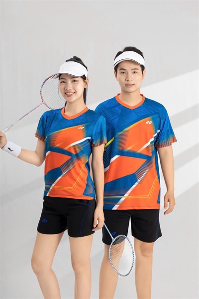 Áo cầu lông Yonex TM13- Xanh cam