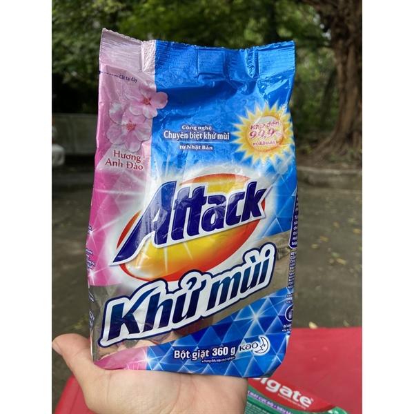 Bột giặt Attack 360gr