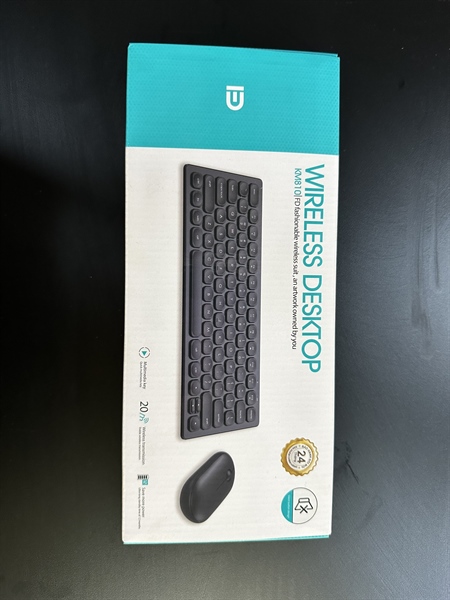 COMBO PHÍM CHUỘT MINI KHÔNG DÂY WIRELESS DESKTOP KM810