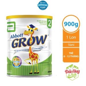 Sữa Bột Abbot Grow 2 900g ( 12 Lon/ Thùng) **Chỉ giao đơn theo số lượng thùng chuẩn khu vực Miền Nam** (Hộp)