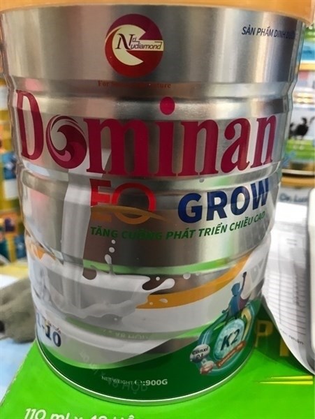 SỮA DOMINAN EQ GROW PHÁT TRIỂN CHIỀU CAO TỪ 1-10 TUỔI 900G