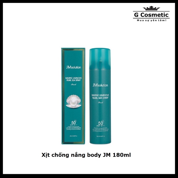 Xịt chống nắng JM 180ml