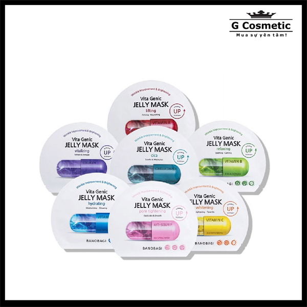 Mặt nạ Vita Genic Vitamin C (Vàng) - Sáng da