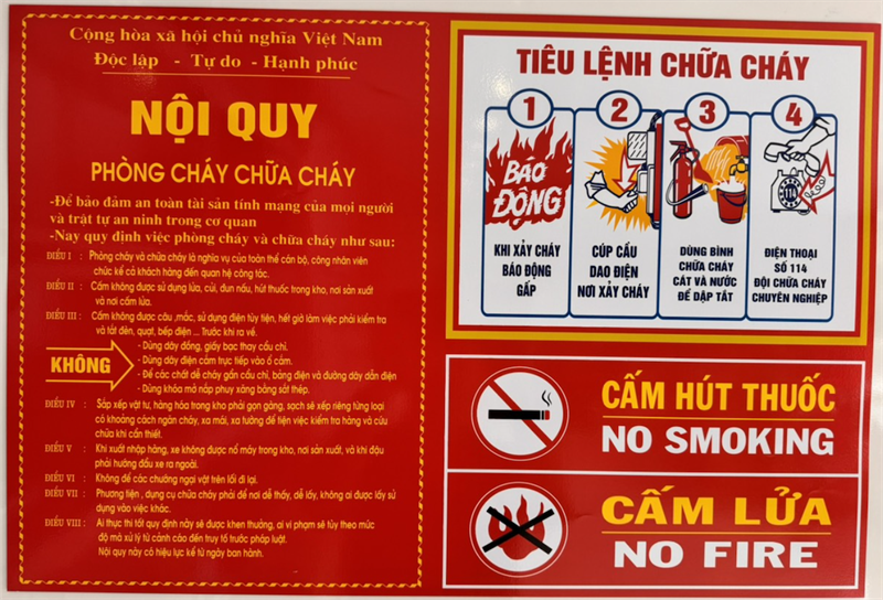 Nội quy tiêu lệnh