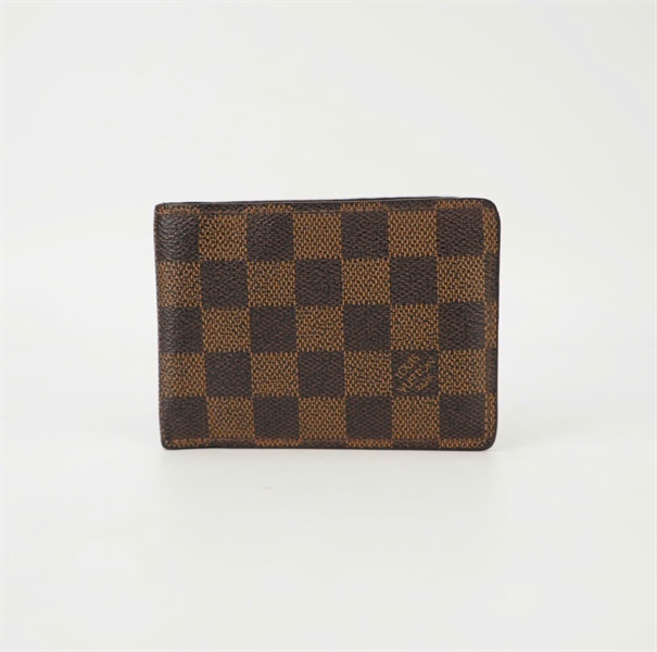 Ví LV ô vuông nâu KG+