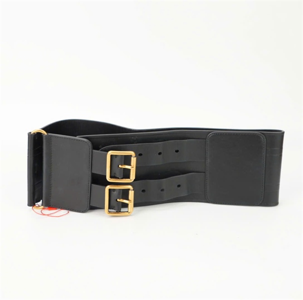 Thắt lưng Dior đen bản lớn KG+