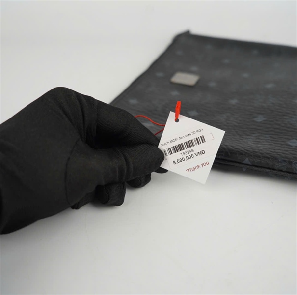 Túi MCM đen size 30 KG+