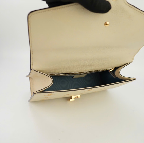 Túi GG màu nude phối dây màu size 23 KG+