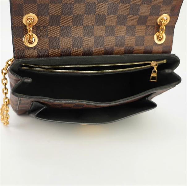 Túi LV ô vuông khoá vàng TB+