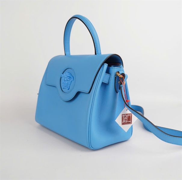 Túi Versace xanh dương 24cm KG+