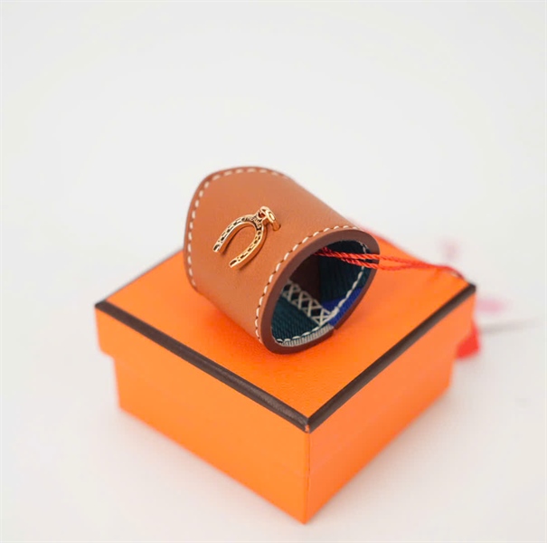 Nhẫn Hermes da cam KG+