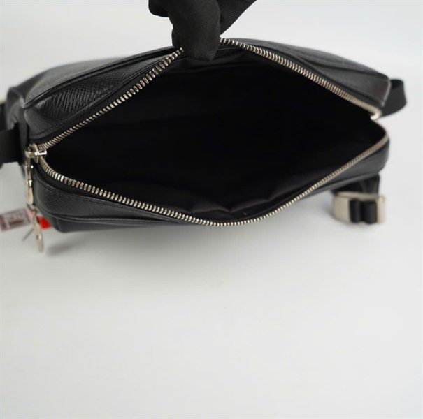 Túi LV đeo chéo hoa xanh đen 24cm KG+