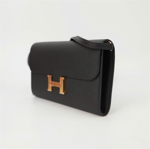 Túi Hermes chữ nhật nâu nhỏ KG+