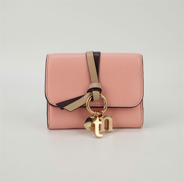 Ví Chloe màu hồng nude KG+