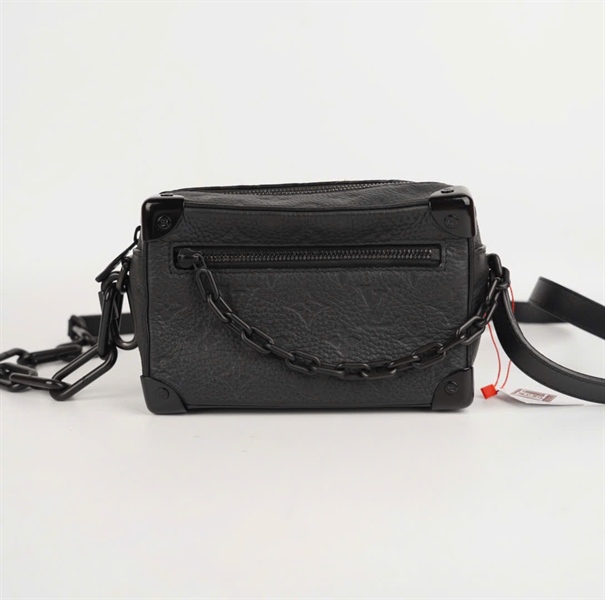 Túi LV trunk hoa đen sz18 KG+