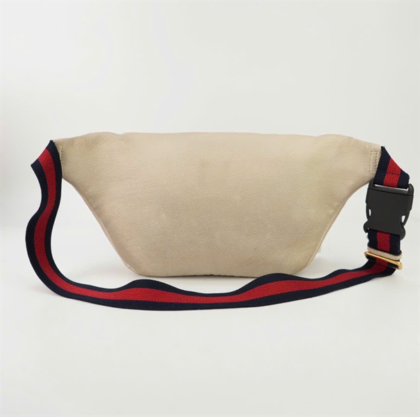 Túi GG đeo bụng trắng KG+