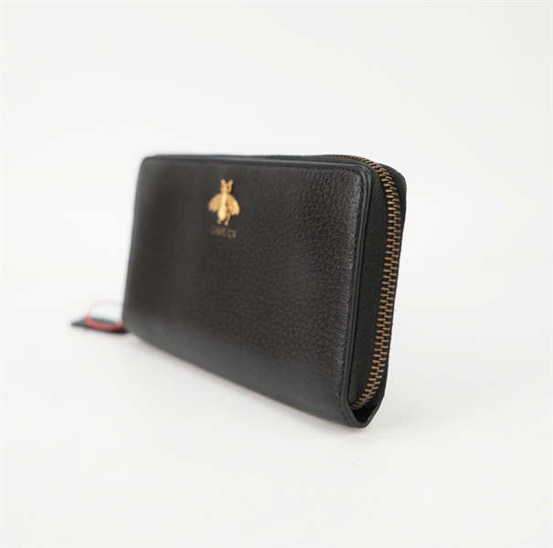 Ví GG đen logo con ong KG+