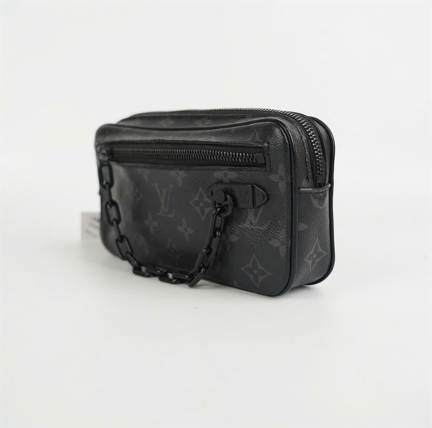 Túi LV clutch đen KG+