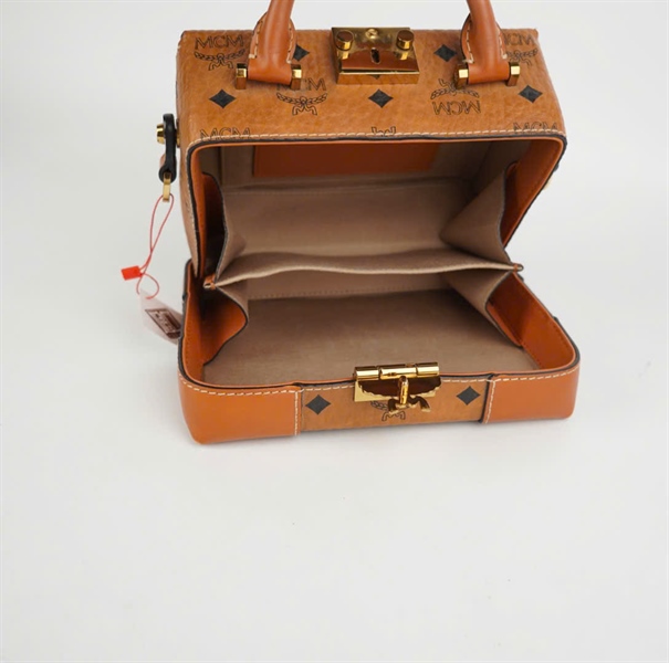 Túi MCM màu nâu 20cm KG+