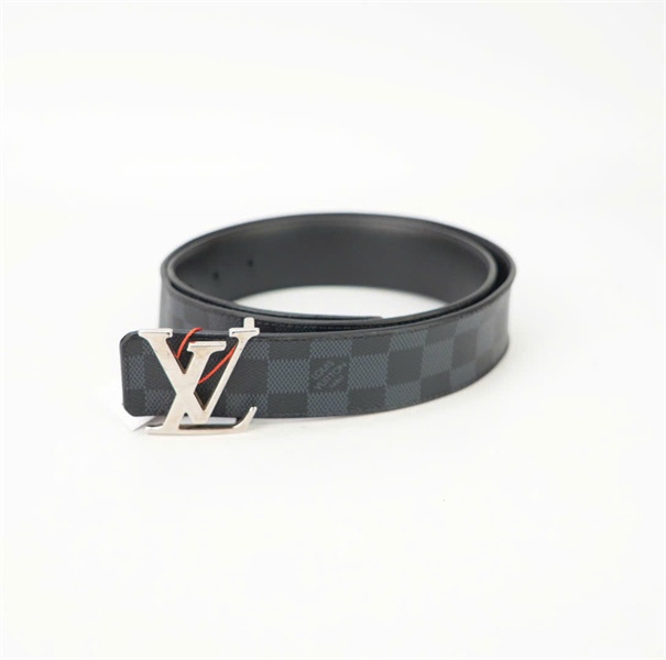 Thắt lưng LV ô vuông đen KG+