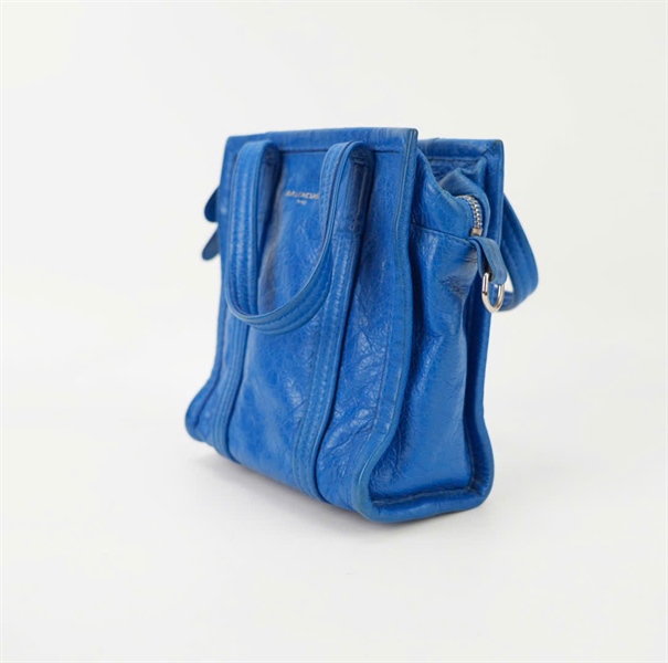 Túi Balenciaga Tote xanh dương sz12 KG+