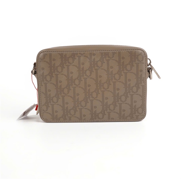 Túi Dior đeo chéo màu xám 2 ngăn 16cm KG+