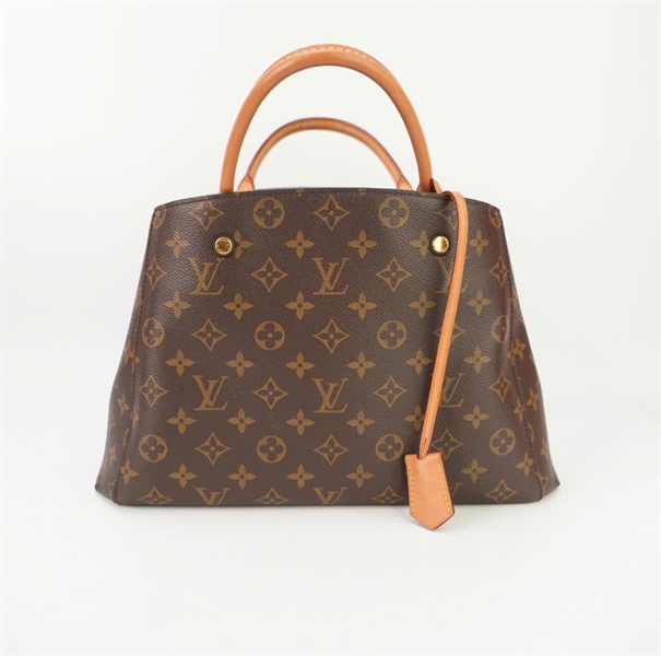 Túi LV hoa nâu 2 quai size 32 KG+