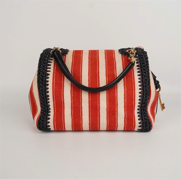 Túi D&G sọc đỏ viền đen 30cm KG+