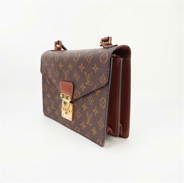 Túi LV hoa nâu size 24 KG+