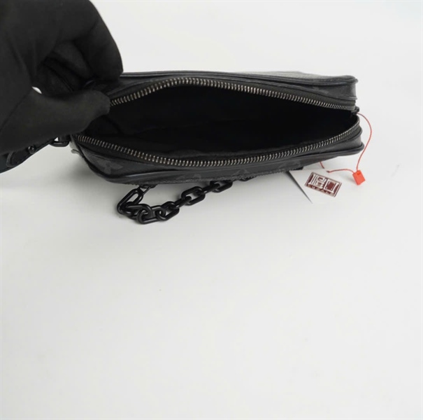 Túi LV clutch đen KG+