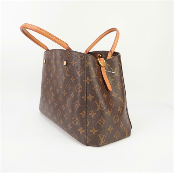 Túi LV hoa nâu 2 quai size 32 KG+