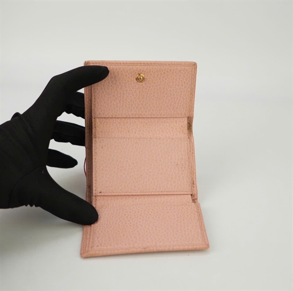 Ví GG gập 3 màu nude KG+