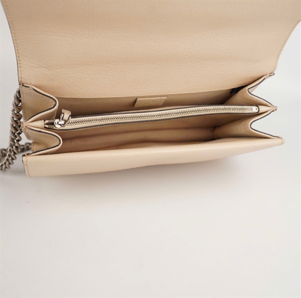 Túi GG trắng đầu rồng 26cm KG+