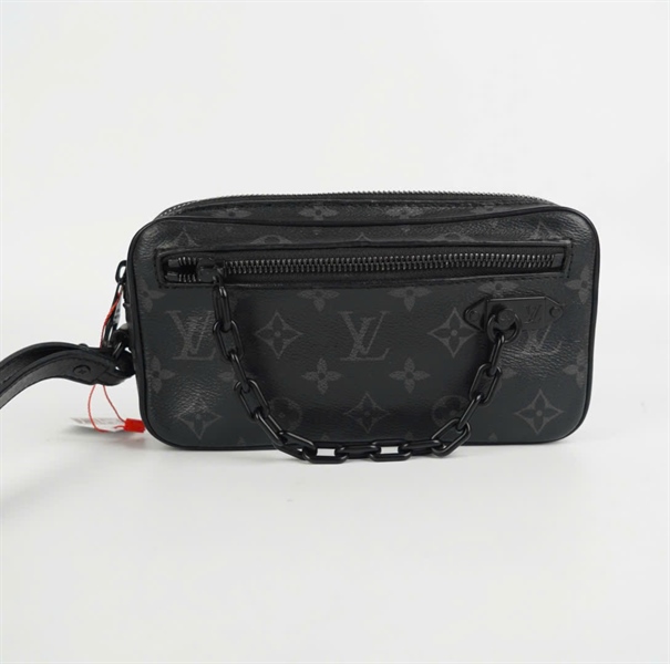 Túi LV clutch đen KG+