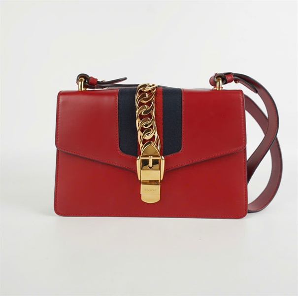 Túi GG đỏ phối dây màu size 25 KG+
