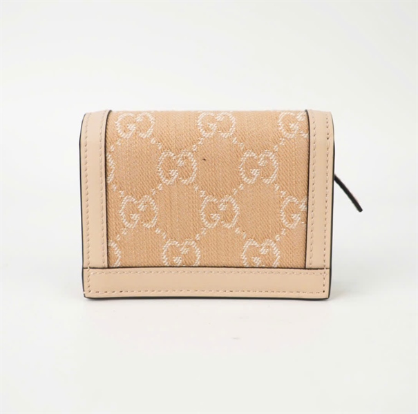 Ví GG gập 2 màu nude KG+