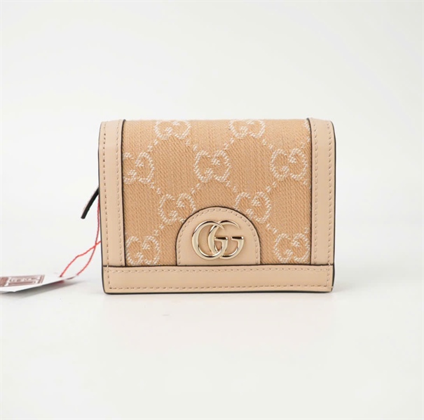 Ví GG gập 2 màu nude KG+