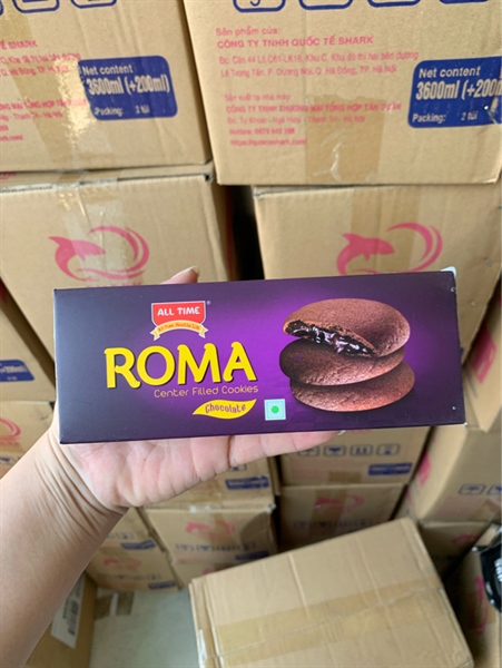 Bánh quy nhân socola Roma